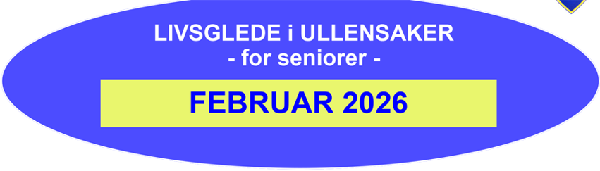 Livsglede for seniorer februar 2026